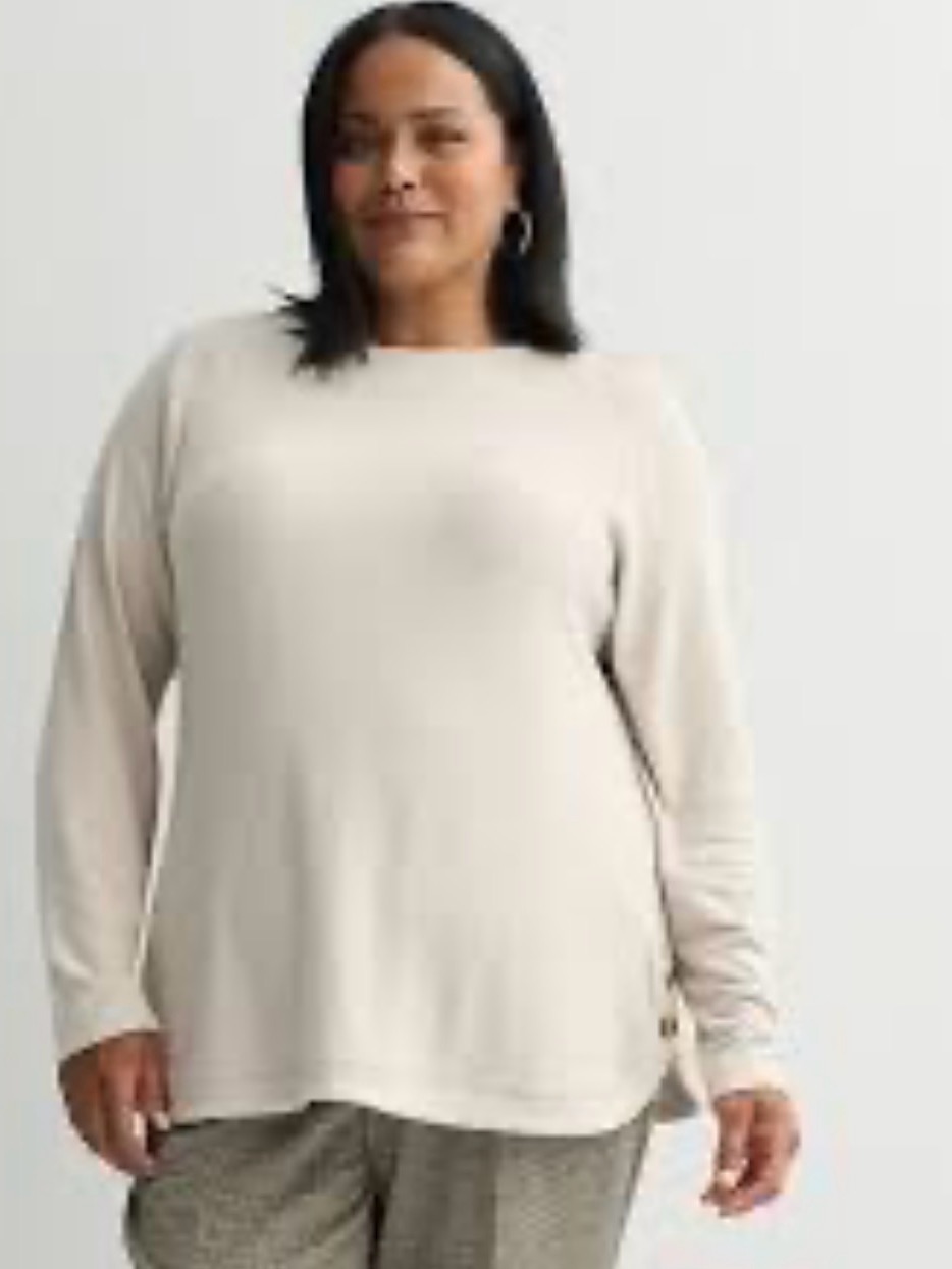 Side Button Bateau Top